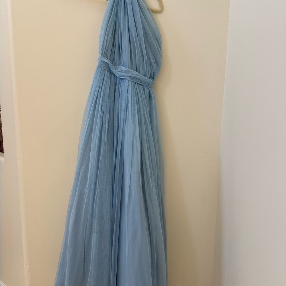 ASOS Sky Blue Mesh Dress